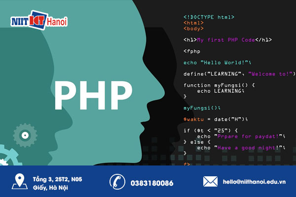 Học PHP để xây dựng và phát triển trang web động