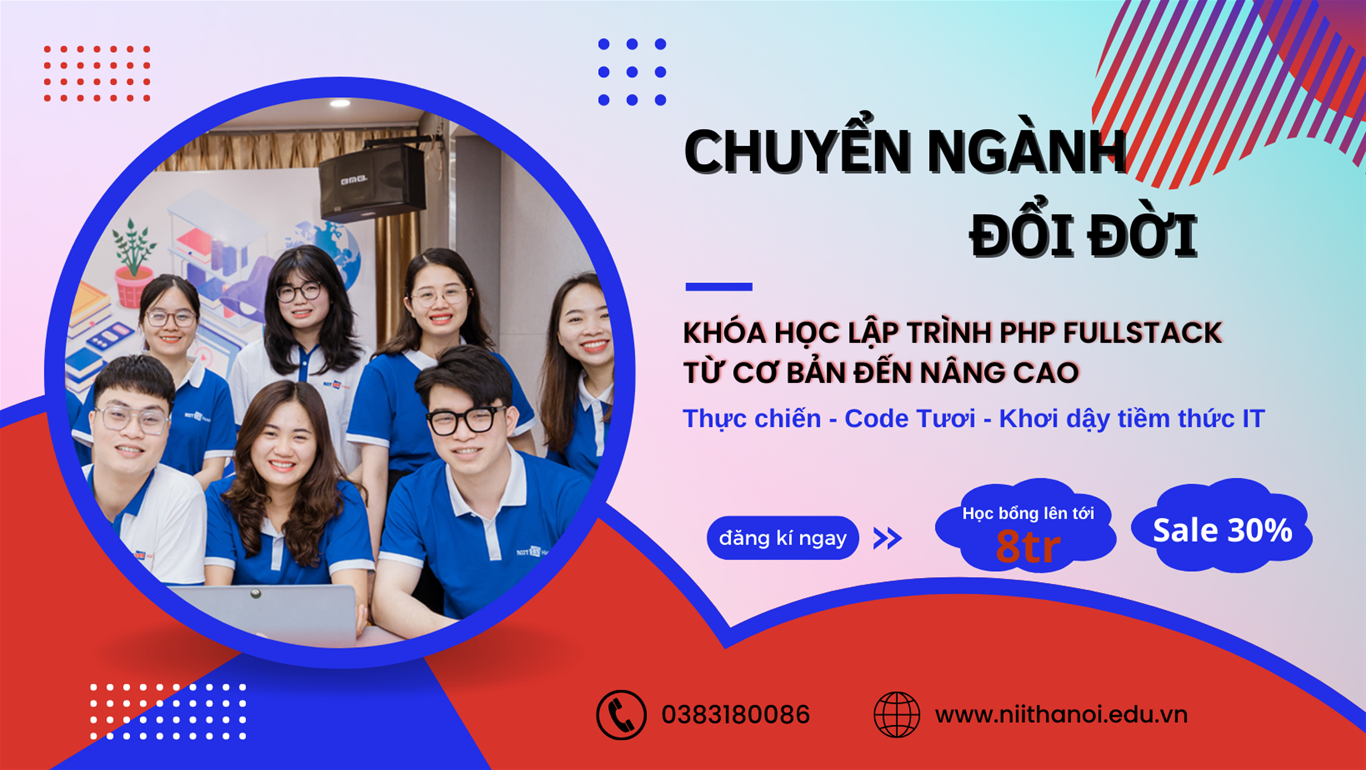 Chuyền nghề đổi đời cùng khóa học lập trình fulstack