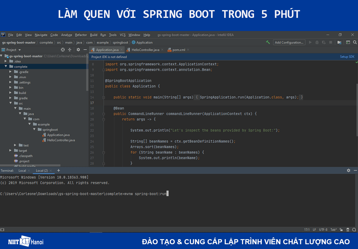 Làm quen với Spring Boot trong 5 phút 2