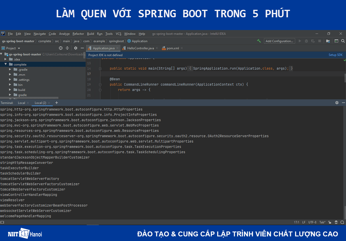 Làm quen với Spring Boot trong 5 phút 3