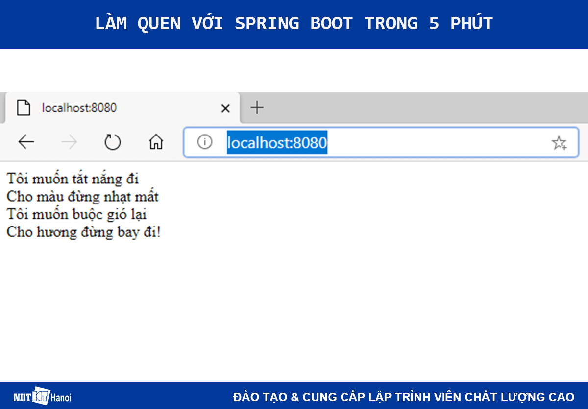 Làm quen với Spring Boot trong 5 phút 4