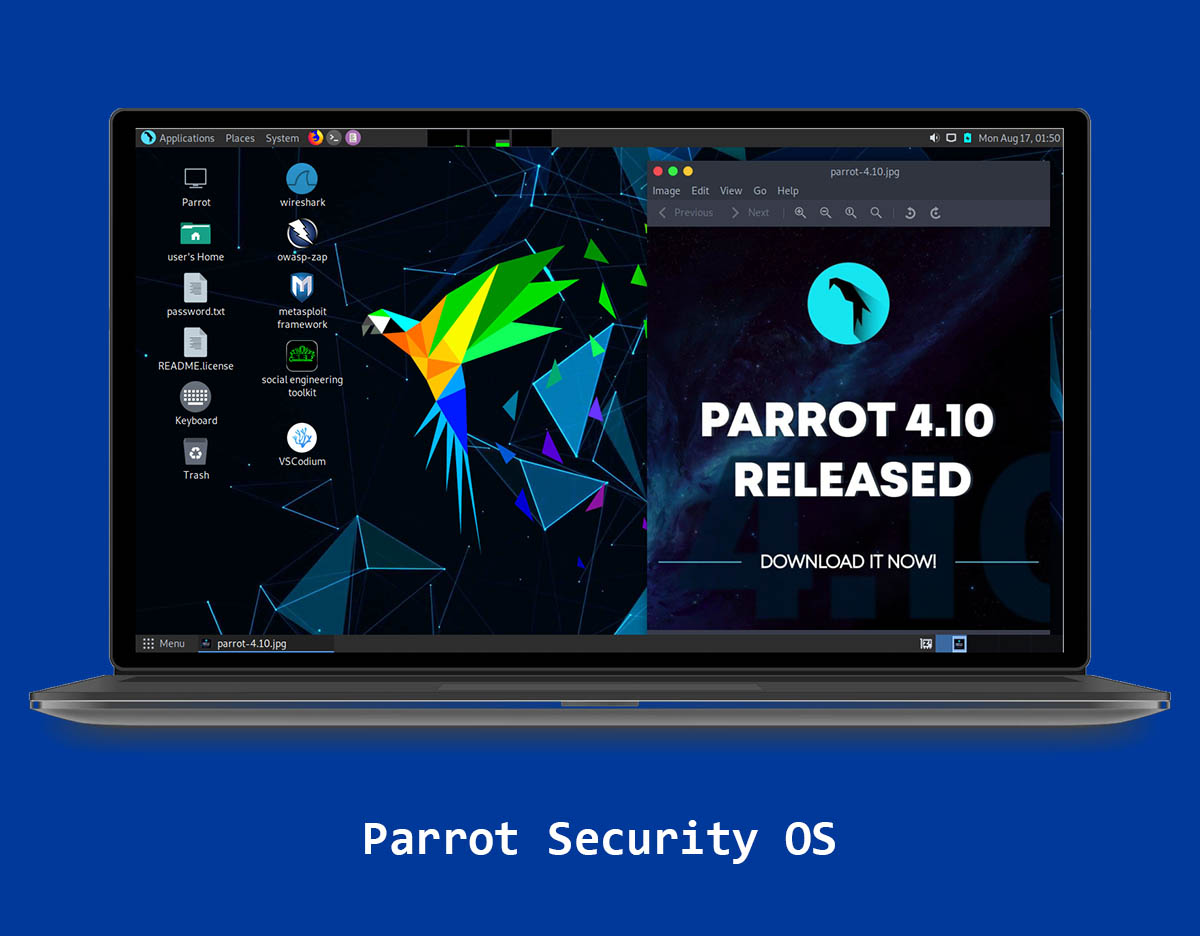 Hacker phải học dùng Parrot Security OS