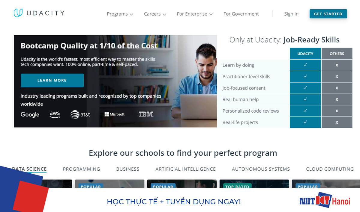 Học Code ở trên #5 Udacity