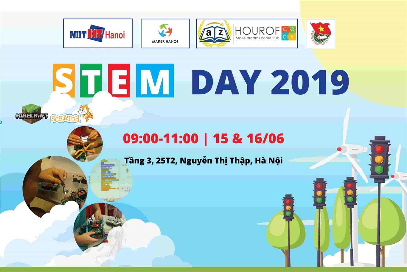 Chương trình STEM Day buổi 2 hứa hẹn mang đến nhiều sự trải nghiệm thú vị cho các lập trình viên nhí