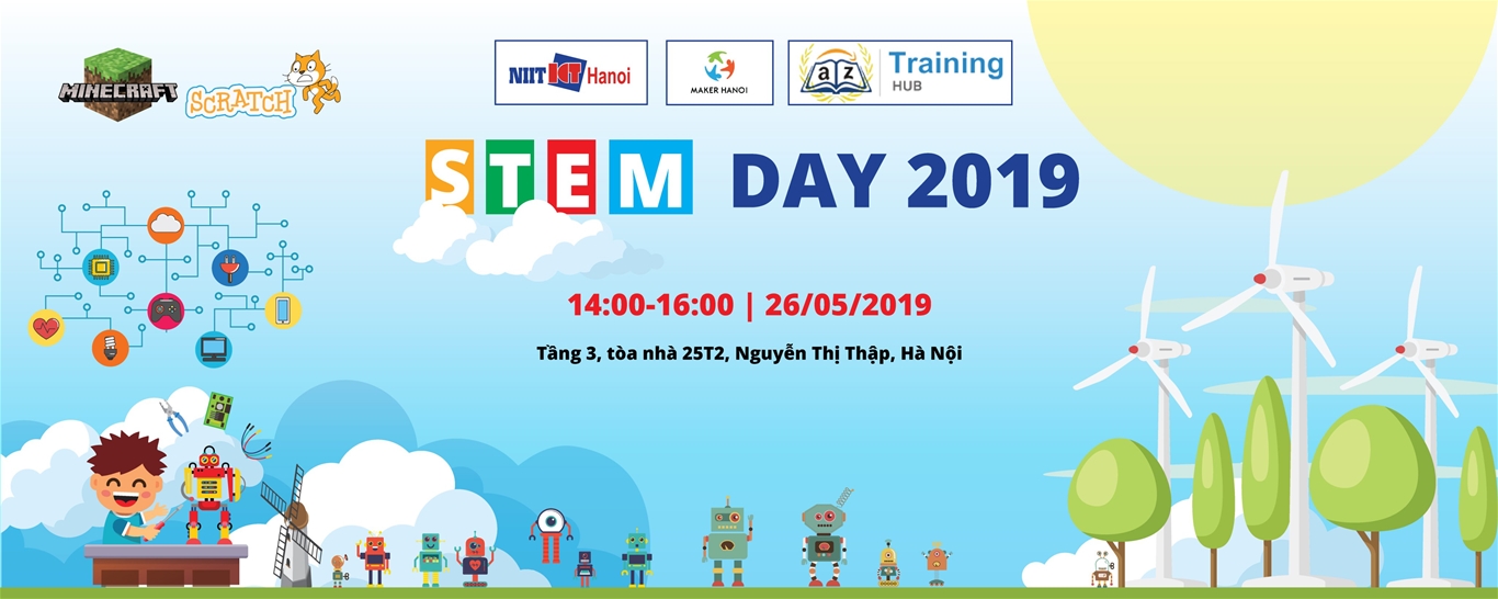 Chương trình Stem Day 2019 hứa hẹn sẽ mang đến những giây phút thú vị cho các bạn trẻ