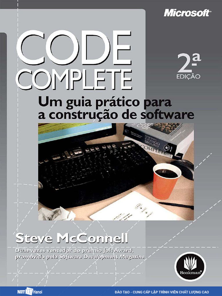 Cuốn sách "Code Complete" giúp bạn có đầy đủ thông tin cần thiết của một lập trình viên