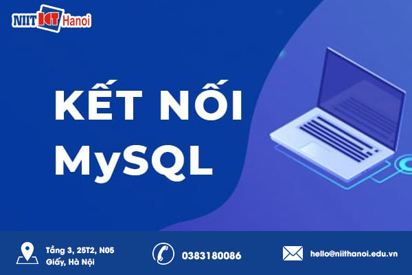 Sử dụng hàm mysqli_connect() để thực hiện kết nối với cơ sở dữ liệu MySQL