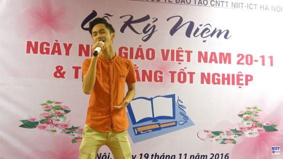 Bài hát Tình cha do Nguyễn Mạnh Dũng thể hiện kỷ niệm ngày 20-11