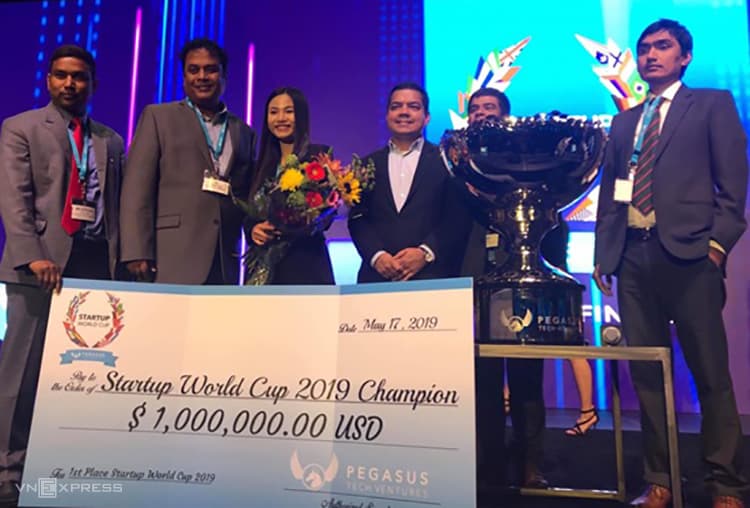 Startup Việt Nam vô địch Startup World Cup 2019 đoạt được 1 triệu USD