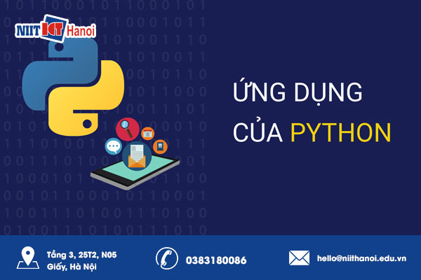 Python được sử dụng để phát triển các ứng dụng desktop