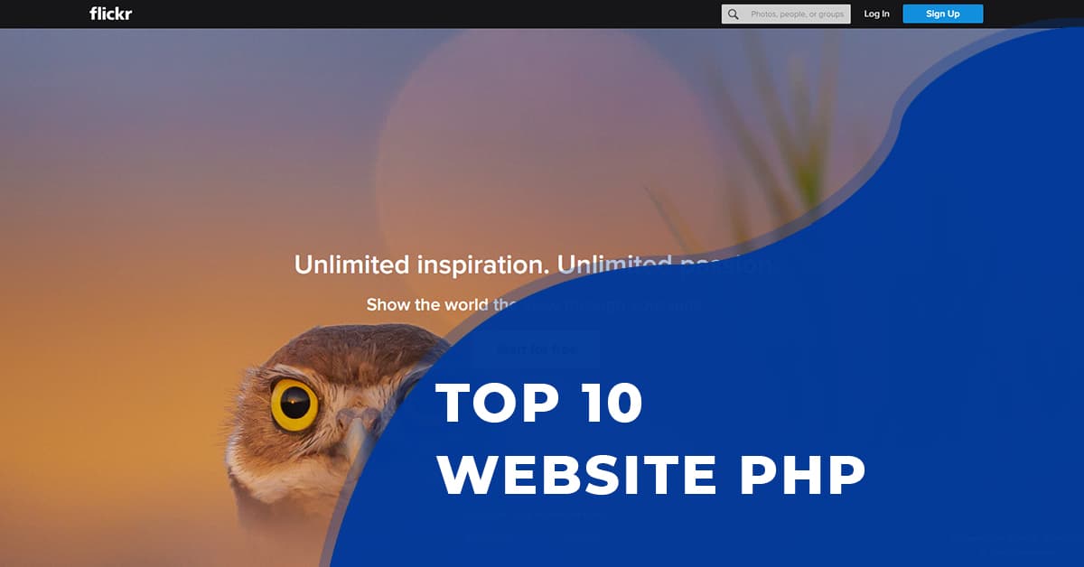 TOP 10 Website PHP nổi tiếng hàng đầu thế giới