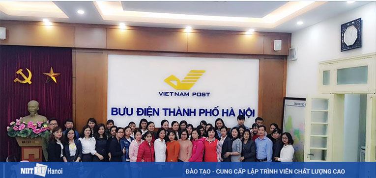 [NIIT-ICT Hà Nội] Tham gia đào tạo dự án Office Advanced cho cán bộ nhân viên Bưu điện Hà Nội