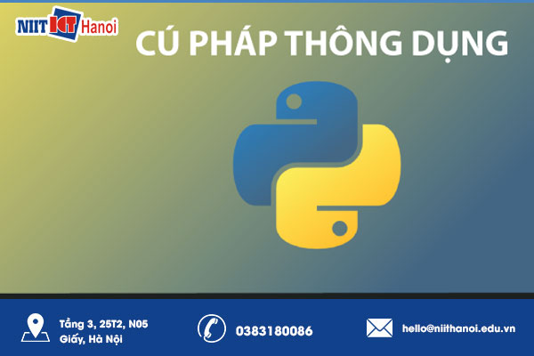 Đặc điểm cú pháp của Python