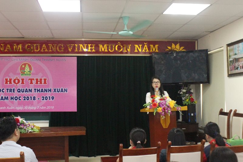 NIIT-ICT Hà Nội hỗ trợ Quận Đoàn Thanh Xuân tổ chức cuộc thi Tin học trẻ Quận Thanh Xuân năm học 2019-2020