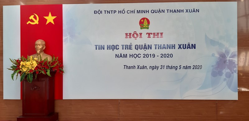 Hội thi Tin học trẻ Quận Thanh Xuân năm học 2019-2020 thành công tốt đẹp