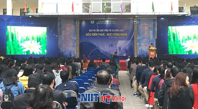 NIIT-ICT Hà Nội tham gia đồng hành cùng Ngày hội CNTT tại THPT Phan Huy Chú-0
