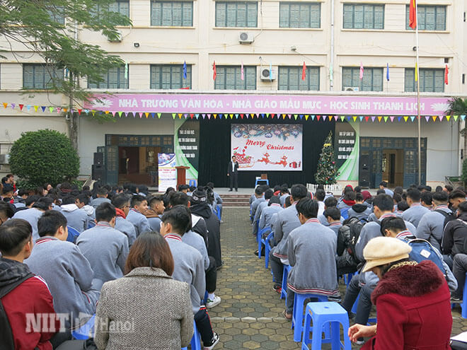 Chương trình Giao lưu giữa Học viện Quốc tế Đào tạo CNTT NIIT-ICT Hà Nội và Trường THPT Phương Nam-6