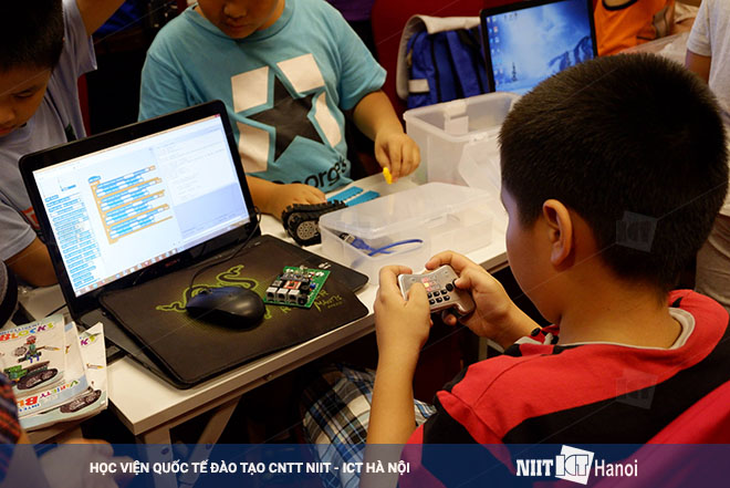 NIIT-ICT Hà Nội phối hợp Maker Hanoi tổ chức cuộc thi Mini First 2018: Cuộc chiến năng lượng-4