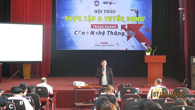 NIIT-ICT phối hợp tổ chức hội thảo: Thực tập và Tuyển dụng trong ngành CNTT tại Học viện Quản Lý Giáo Dục-2