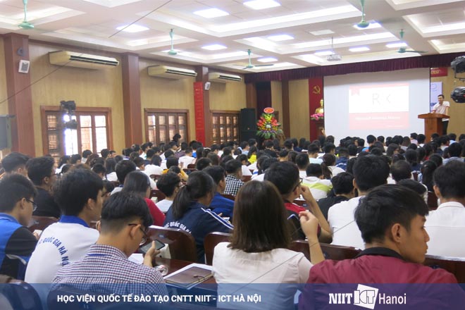 NIIT - ICT Hà Nội tham dự ngày hội hướng nghiệp tại trường ĐH Khoa học tự nhiên 3