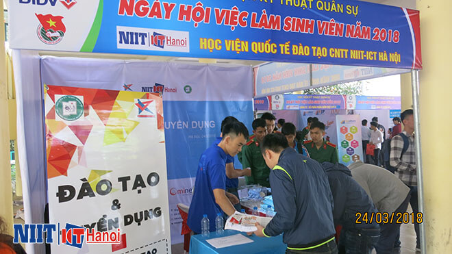 NIIT-ICT Hà Nội đồng hành cùng Ngày hội việc làm sinh viên năm 2018-13