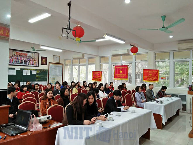  Học viện Quốc tế đào tạo CNTT NIIT-ICT Hà Nội tham dự Ngày hội CNTT Quận Ba Đình lần thứ 4-3