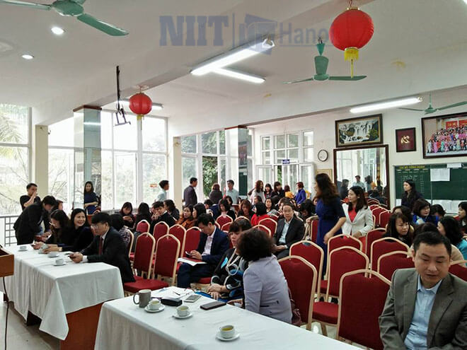 Học viện Quốc tế đào tạo CNTT NIIT-ICT Hà Nội tham dự Ngày hội CNTT Quận Ba Đình lần thứ 4-4