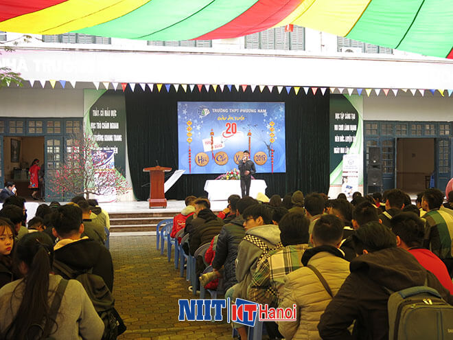 NIIT-ICT Hà Nội tham gia chương trình Kỷ niệm 20 năm ngày thành lập trường THPT Phương Nam-2