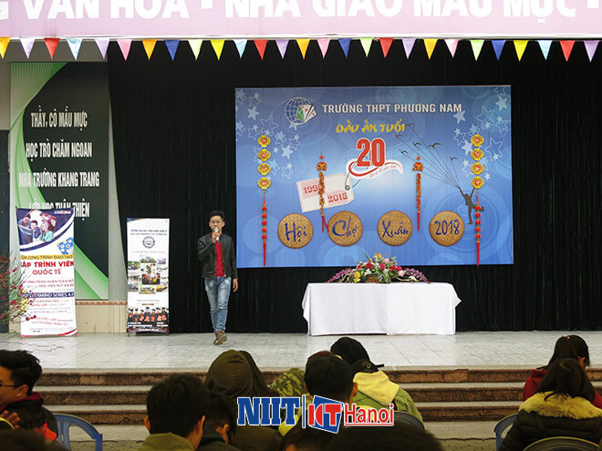 NIIT-ICT Hà Nội tham gia chương trình Kỷ niệm 20 năm ngày thành lập trường THPT Phương Nam-5