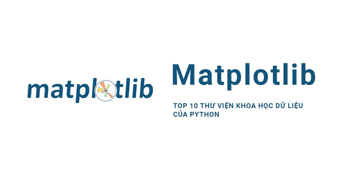 Top 10 Thư viện Khoa học dữ liệu của Python: #3 Matplotlib