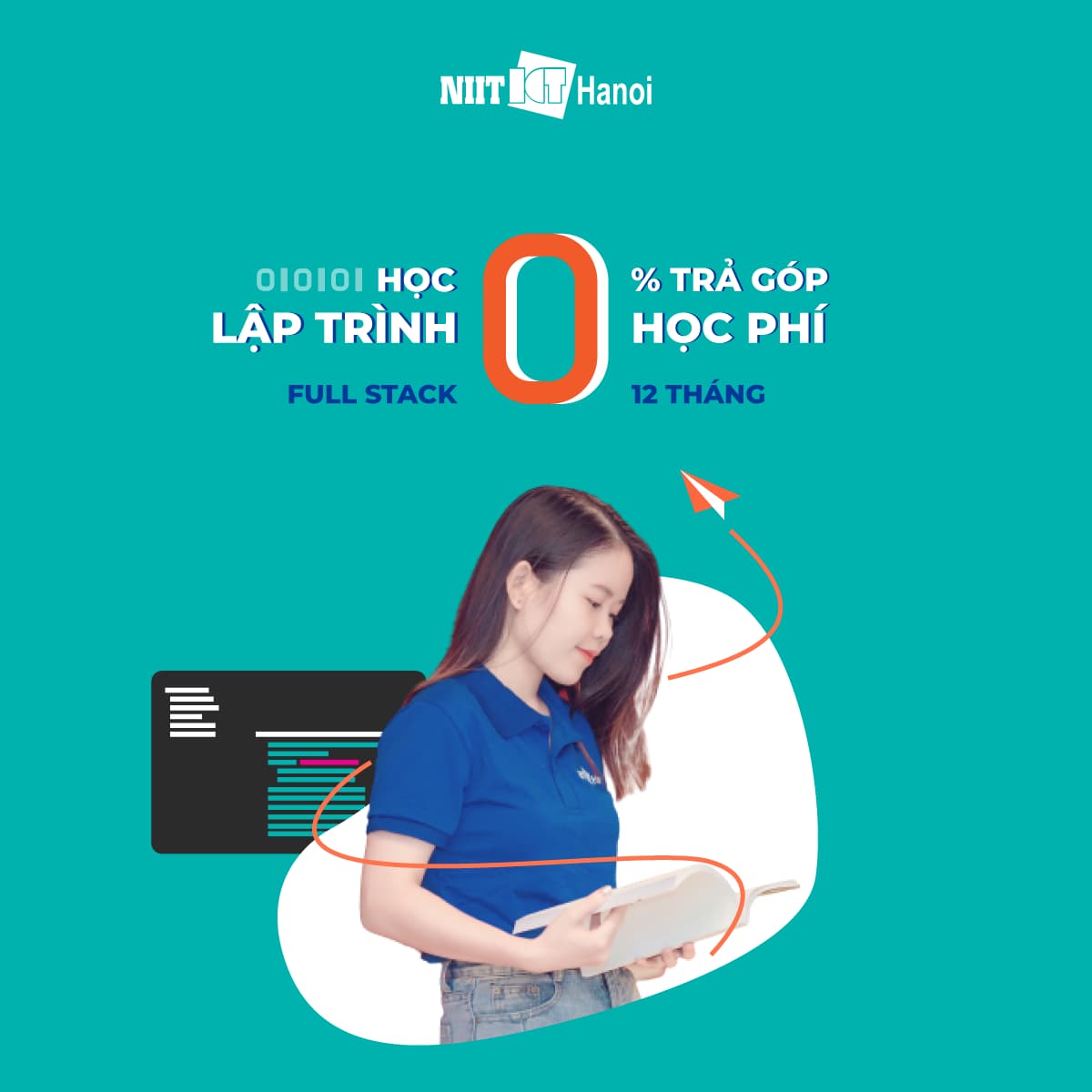 Chương trình trả góp học phí Học lập trình viên Full Stack 0%