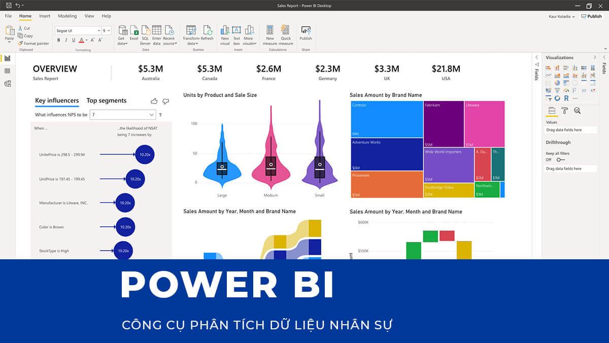 CÔNG CỤ PHÂN TÍCH DỮ LIỆU NHÂN SỰ: POWER BI