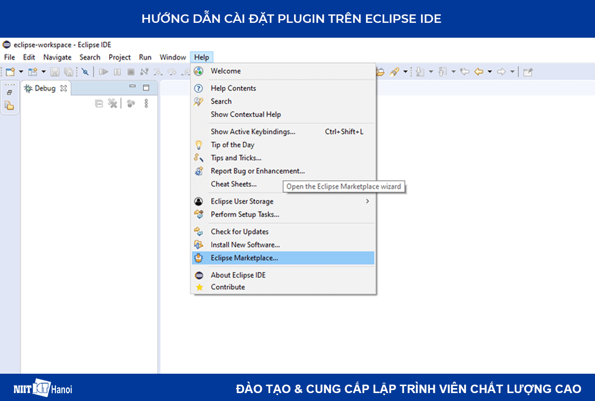 Hướng dẫn cài đặt Plugin hỗ trợ lập trình Java trên Eclipse 1
