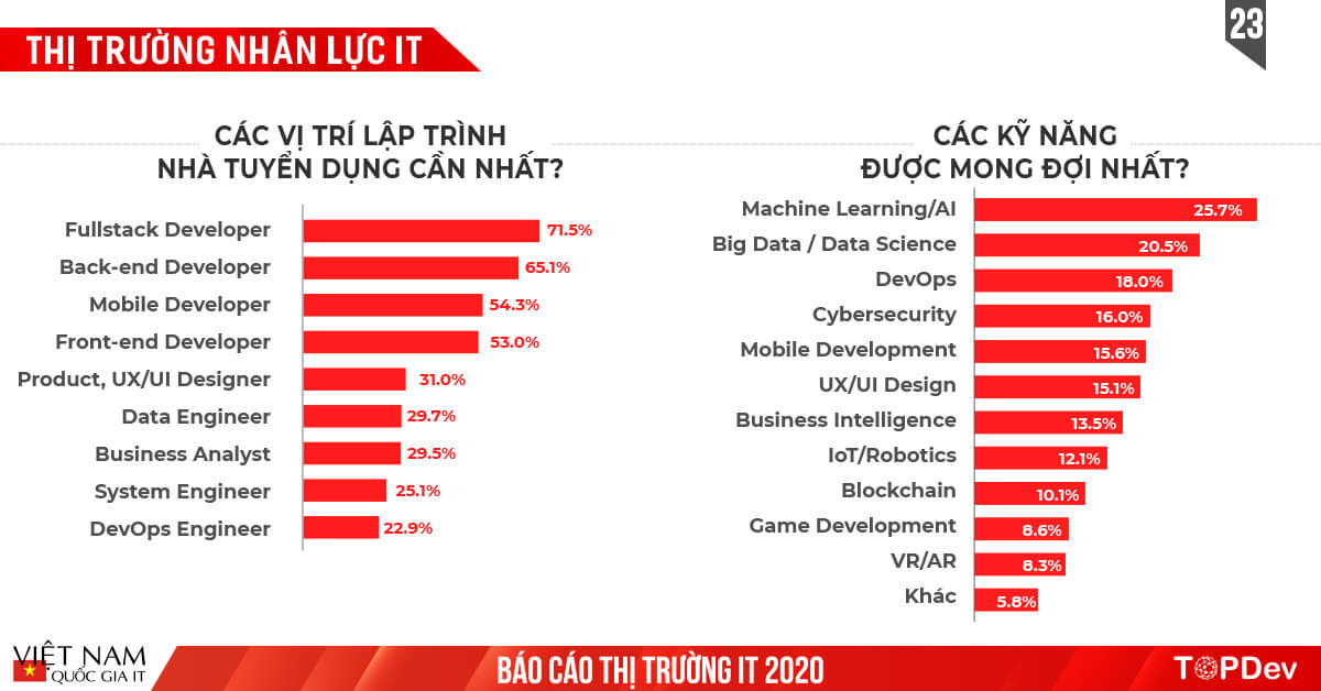 Báo cáo Toàn cảnh thị trường IT Việt Nam 2020 | TopDev Report (23)