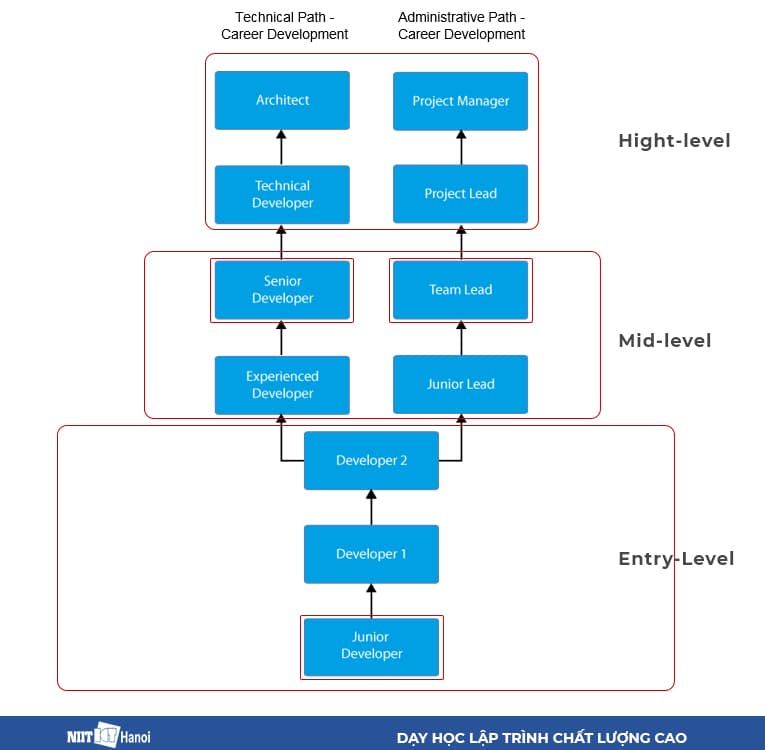Con đường sự nghiệp của Lập trình viên