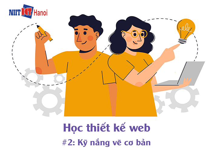 Học thiết kế web: Học kỹ năng vẽ cơ bản