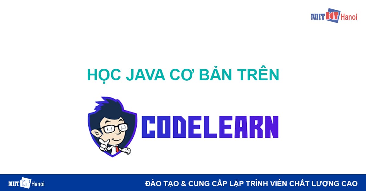 Học Java cơ bản trên CodeLearn