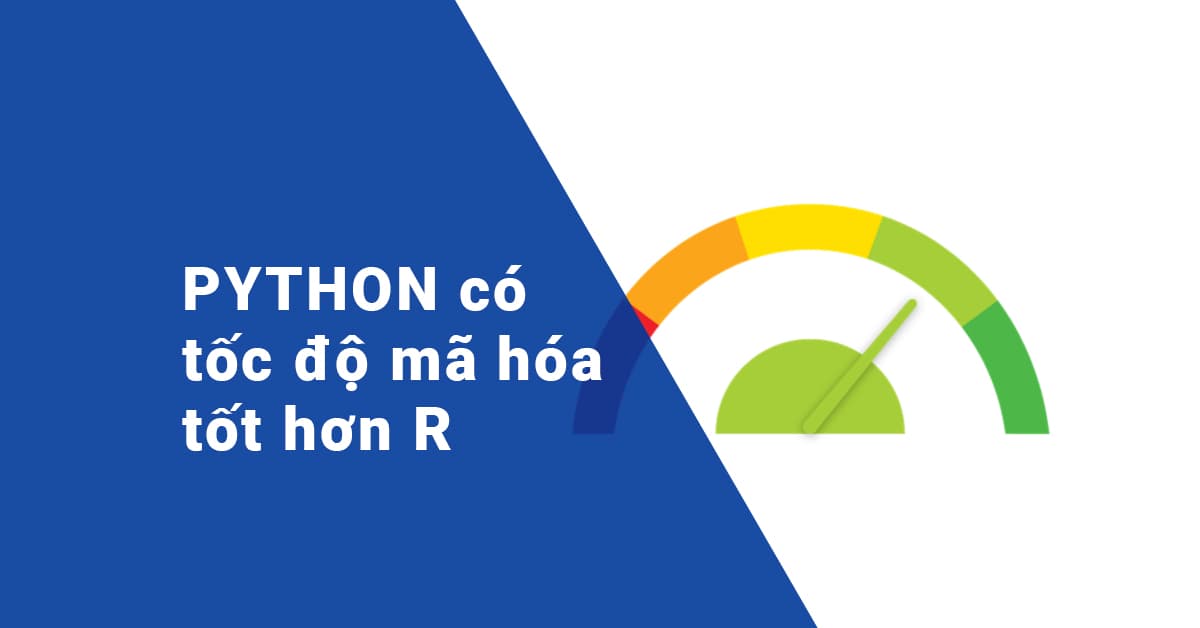 Lập trình viên sử dụng Python có tốc độ mã hóa cao