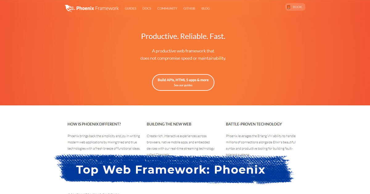 Top Web Framework: Phoneix