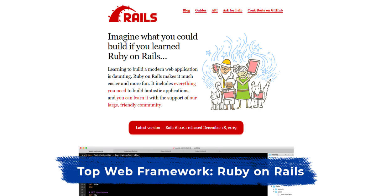 Top Web Framework: Ruby on Rails