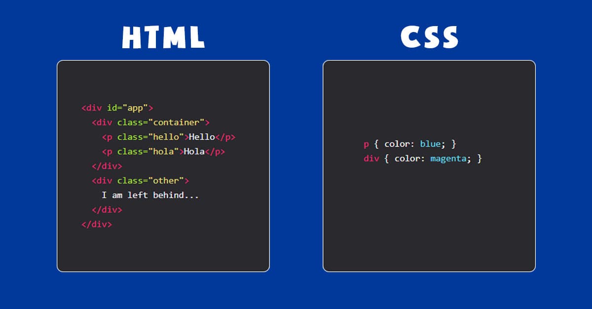 Ví dụ minh họa về CSS Selector