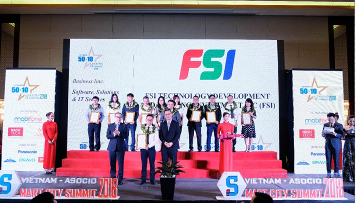 FSI đạt danh hiệu Top 50 doanh nghiệp công nghệ thông tin hàng đầu Việt Nam