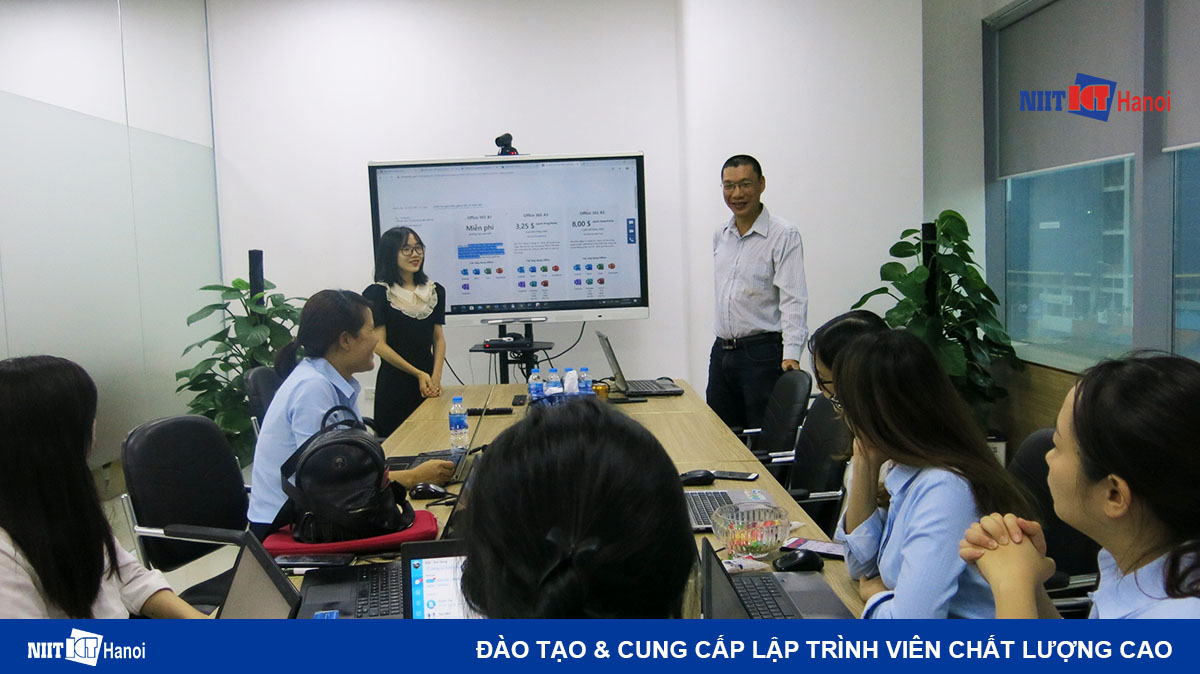  Khóa đào tạo VBA tại NSJ đã diễn ra thành công tốt đẹp