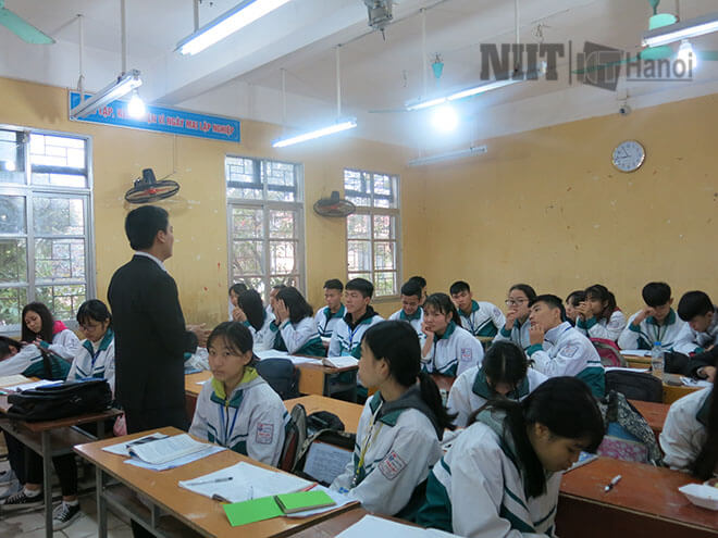 Tu vấn Tuyển sinh năm 2018 - Học viện Quốc tế Đào tạo CNTT NIIT-ICT Hà Nội phối hợp cùng THPT Tân Lập-3