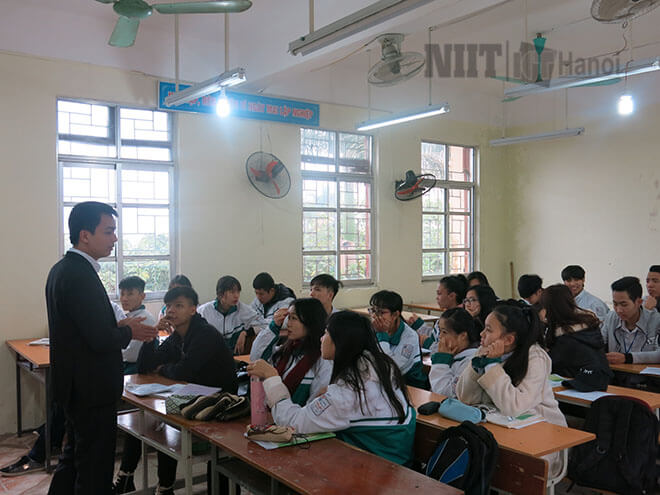 Tu vấn Tuyển sinh năm 2018 - Học viện Quốc tế Đào tạo CNTT NIIT-ICT Hà Nội phối hợp cùng THPT Tân Lập-4