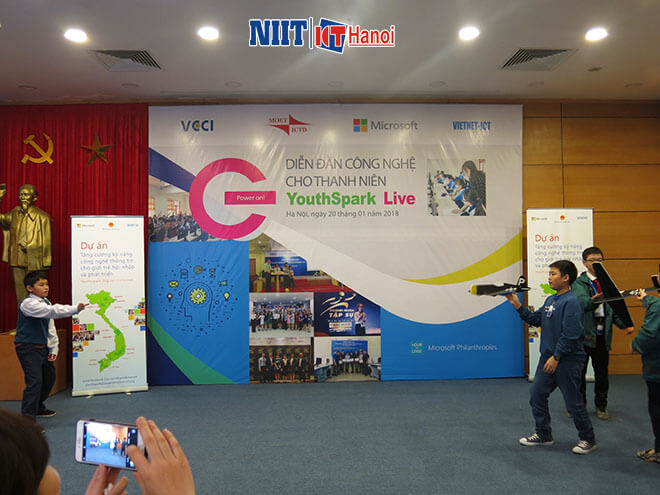 NIIT-ICT Hà Nội tham gia Ngày hội công nghệ cho giới trẻ - YouthSpark Live - Microsoft phối hợp cùng các đơn vị tổ chức-14