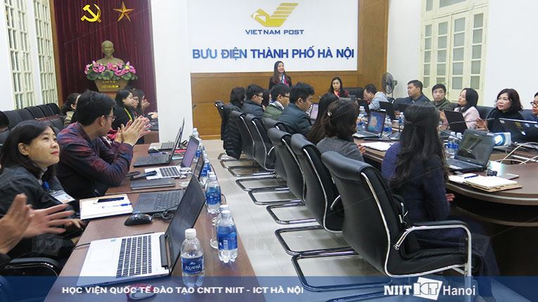 NIIT-ICT Hà Nội hợp tác với Bưu điện Hà Nội đào tạo dự án Tin học văn phòng