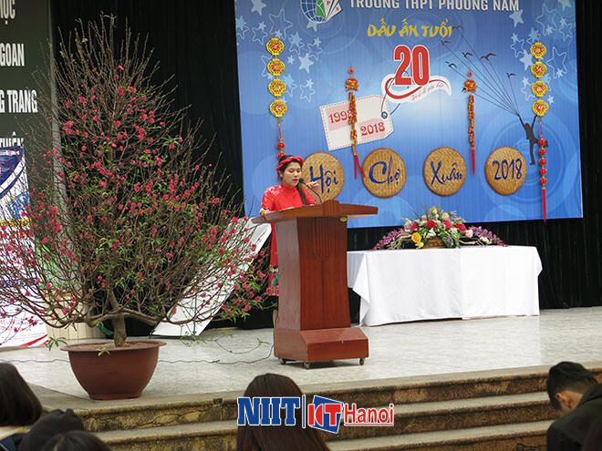NIIT-ICT Hà Nội tham gia chương trình Kỷ niệm 20 năm ngày thành lập trường THPT Phương Nam