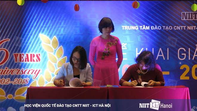 Ký kết hợp tác đào tạo và tuyển dụng với Thiên Hoàng Group