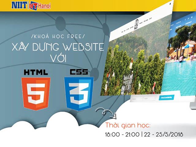 Tặng bạn: 09h đào tạo thiết kế website bằng HTML5, CSS3